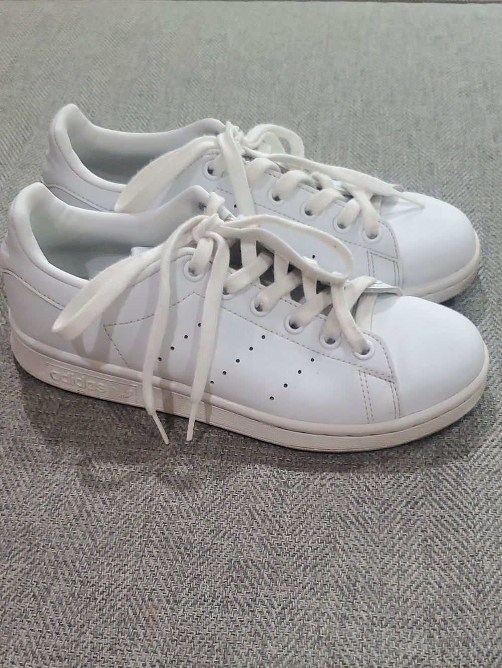 Adidas Stan Smith White Low-Top Leather Sneakers